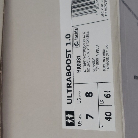 New Adidas Ultraboost Unisex Sneakers Red Running Lightweight Gym Workout Shoes - Picture 11 of 11